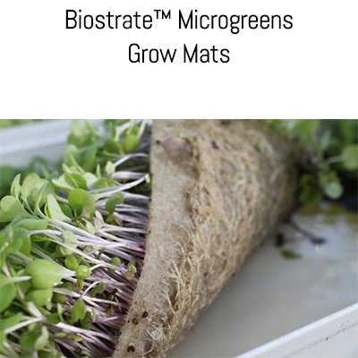 Biostrate™ Microgreens Grow Mats (Retail Pack of 10 sheets)